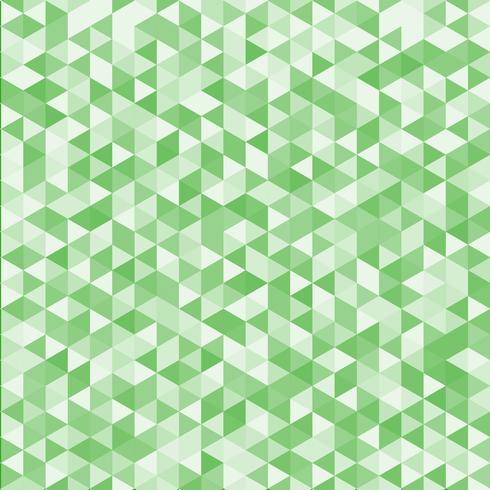 Abstract Striped Geometric Triangle Pattern Green Color Background