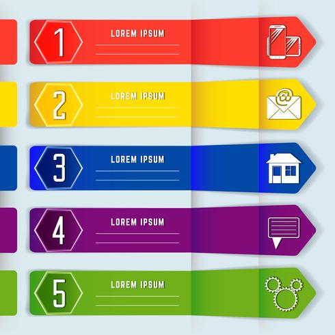 Infographic Banners vector