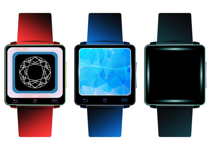 Reloj inteligente vector