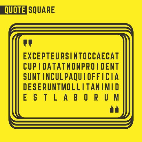 Quote speech text box vector