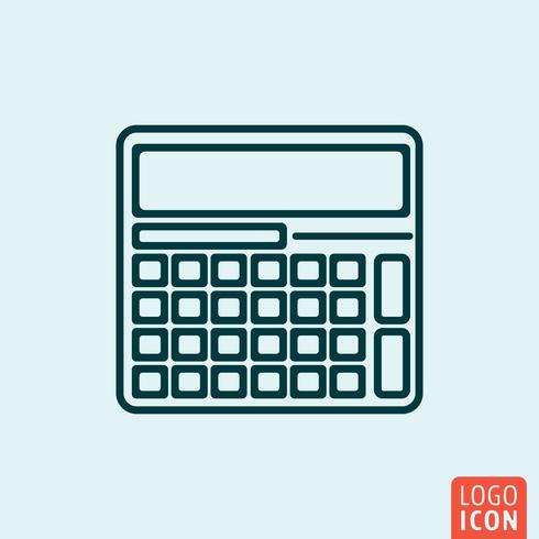 Icon line design vector