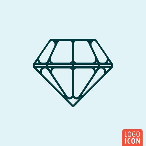 Diseño de líneas de iconos vector