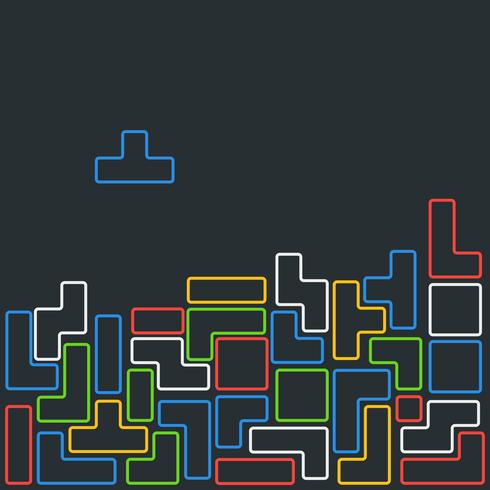 Old video game vector