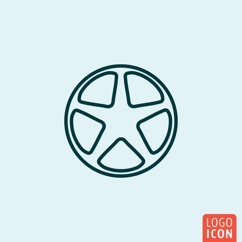 Icon line design vector