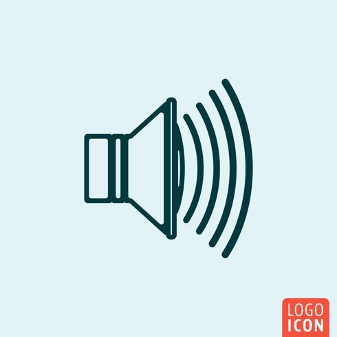 Icon line design vector