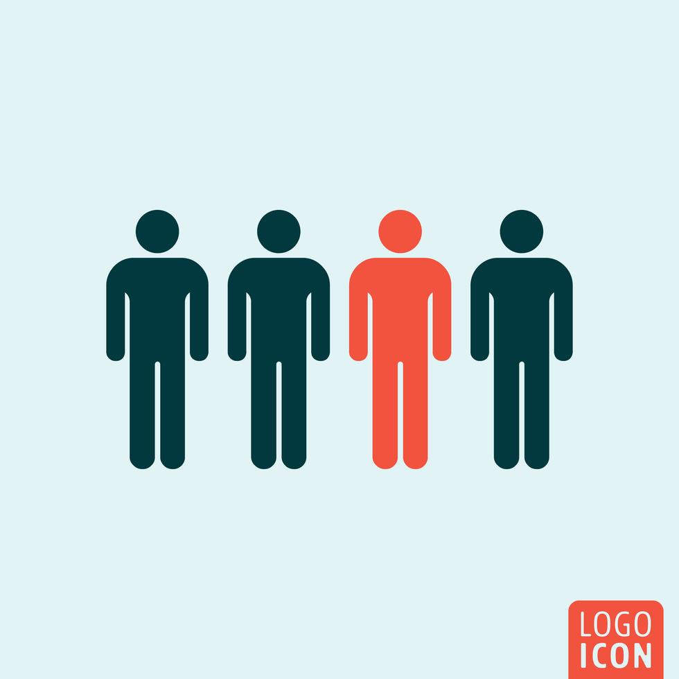 People icon isolated 557995 Vector Art at Vecteezy