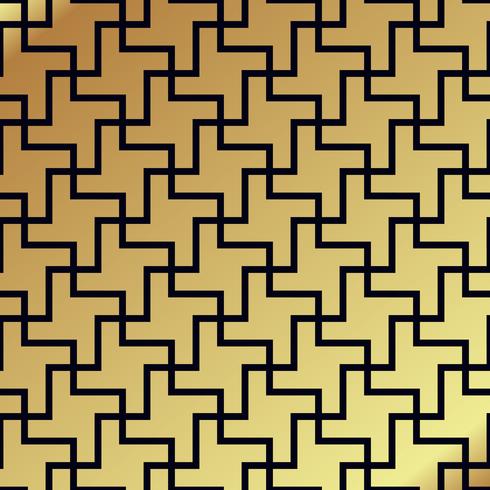 Swastika seamless pattern. Rotating cross vector