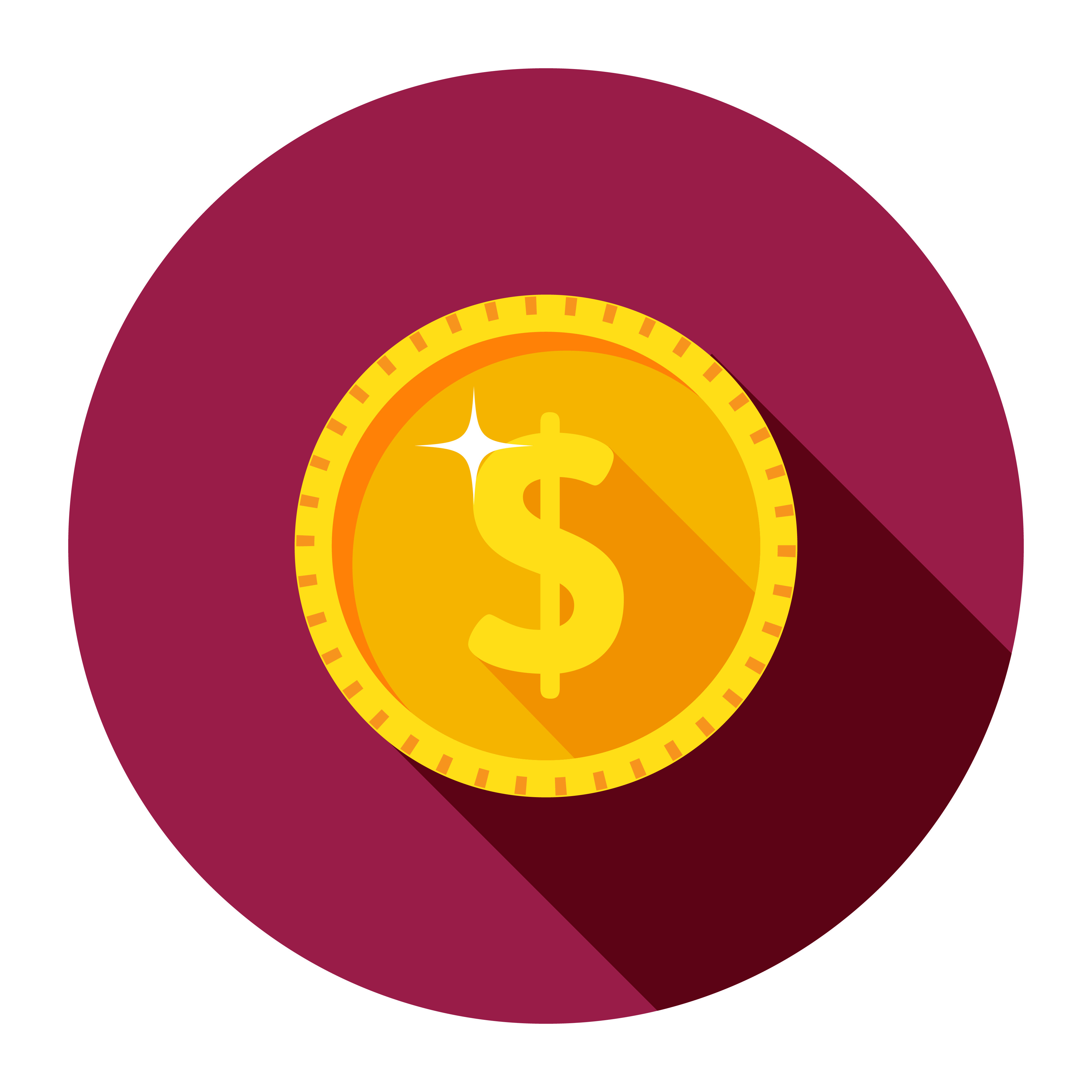 Vector gold coin. dollar 558197 Vector Art at Vecteezy