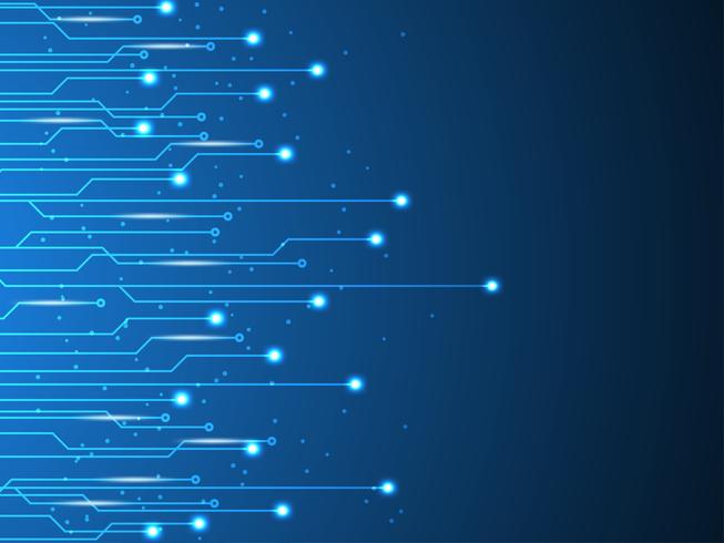 Vector background electronic circuits design.