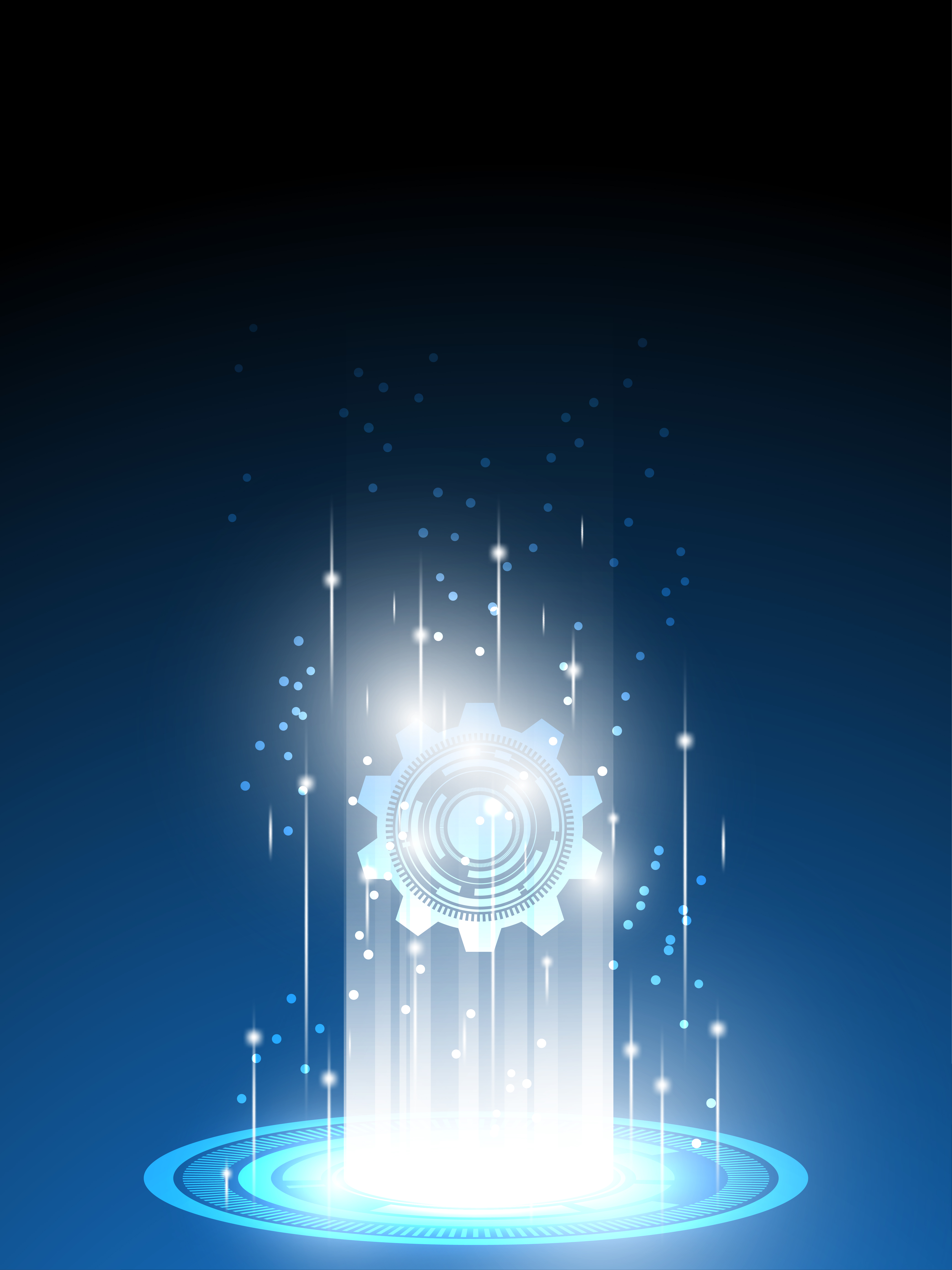 Vector of future technologies used for mass transit. 558673 Vector Art