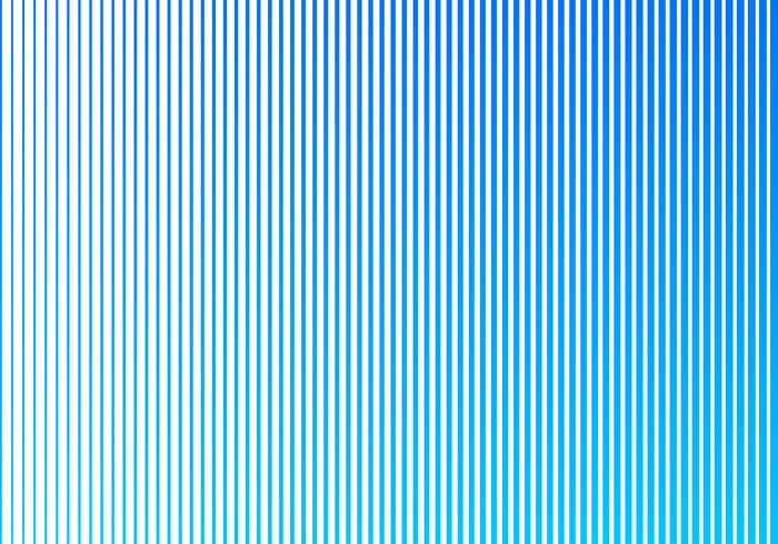 Abstract blue gradient color vertical lines pattern on white background. Halftone style design. vector