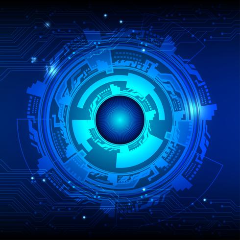 Fondo de vector de color azul oscuro. Concepto de fondo abstracto de  tecnología digital. - Descargar Vectores Gratis, Illustrator Graficos,  Plantillas Diseño