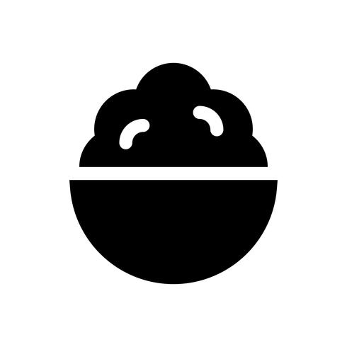 Soft serve vector illustration, Sweets solid style icon