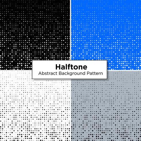 Abstract Halftone Sets vector