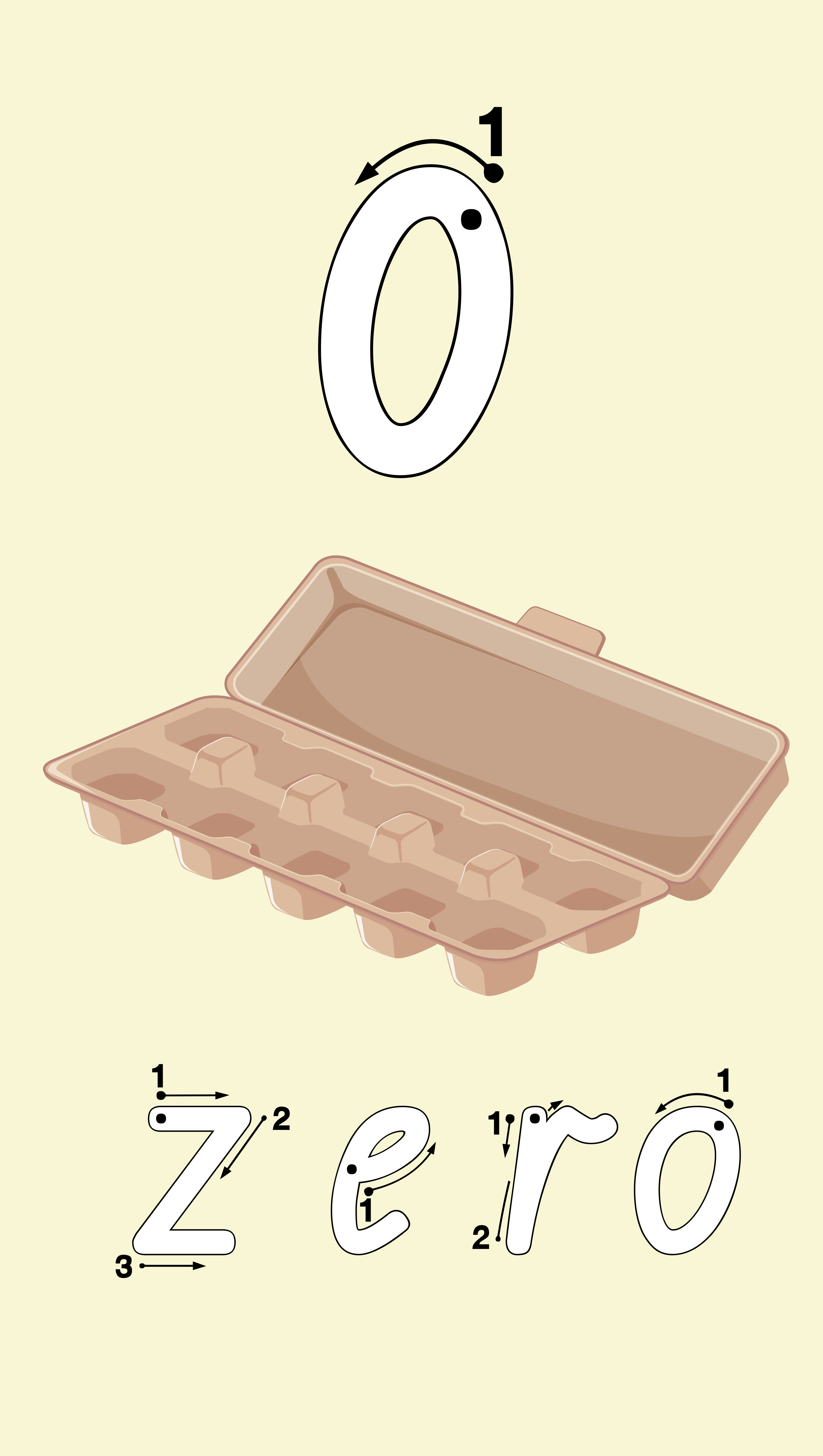 Empty egg carton on white background 559348 Vector Art at Vecteezy