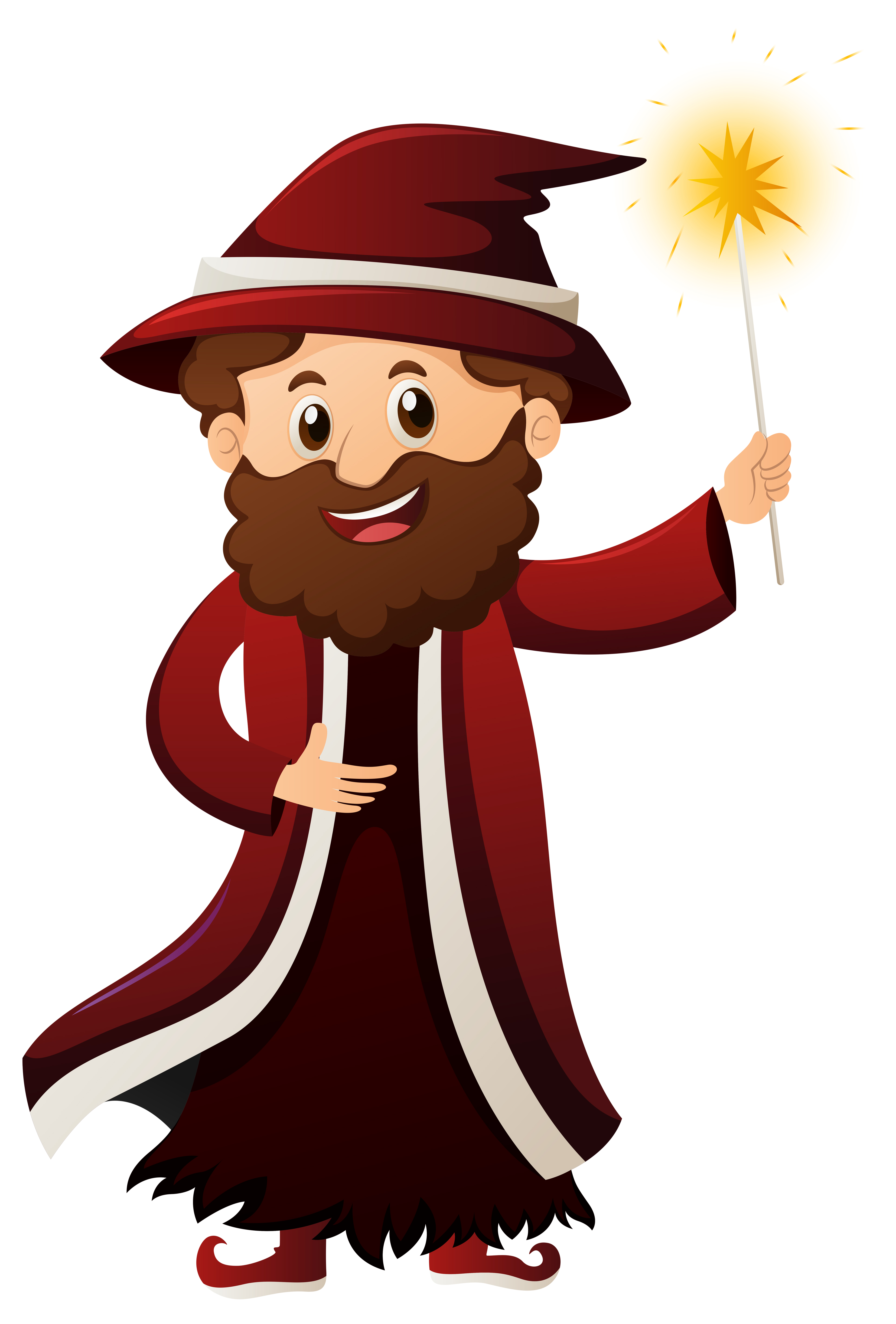 Magic Wizard Clip Art