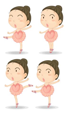 Ballerinas vector