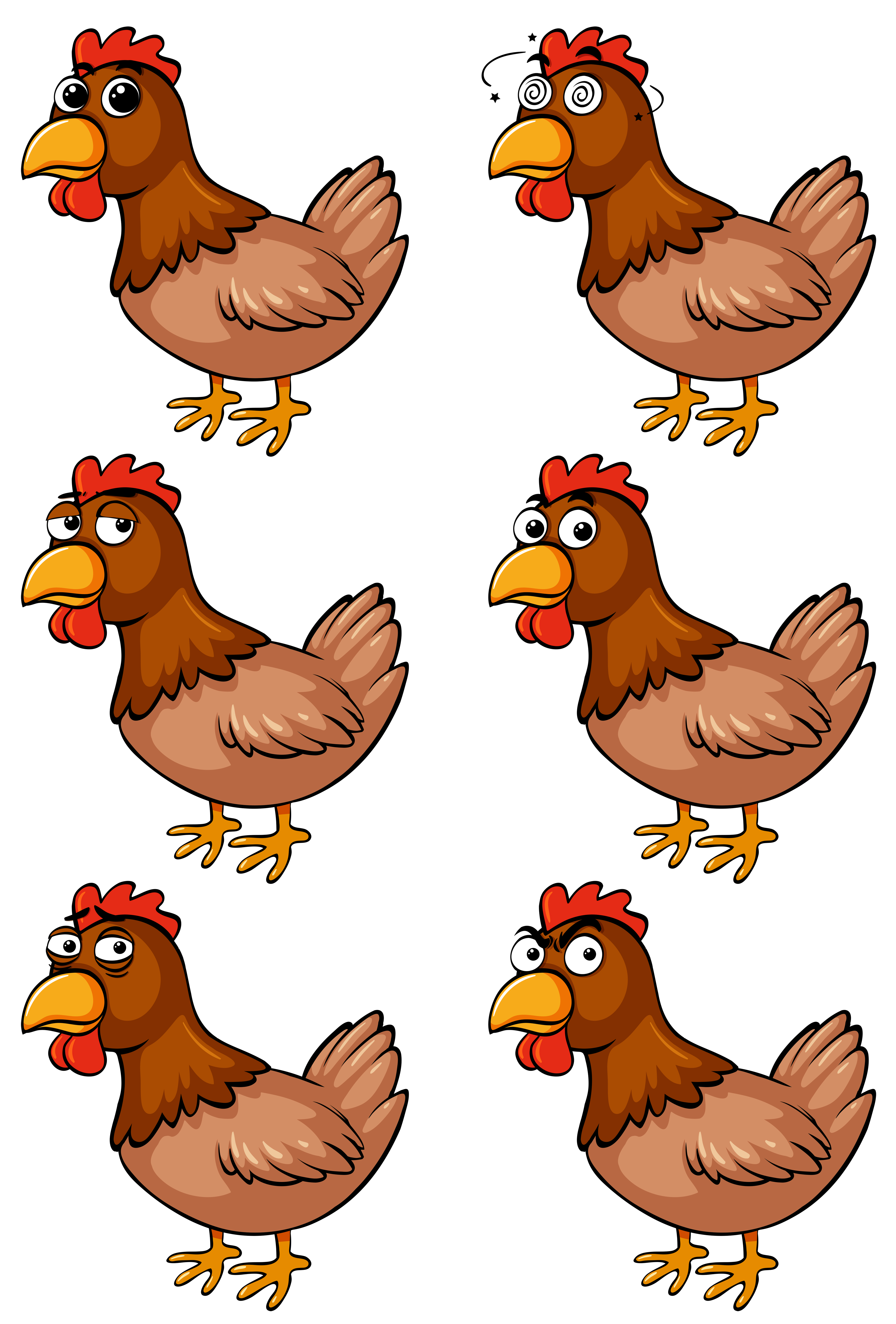 Angry Chicken Free Vector Art - (14 Free Downloads)
