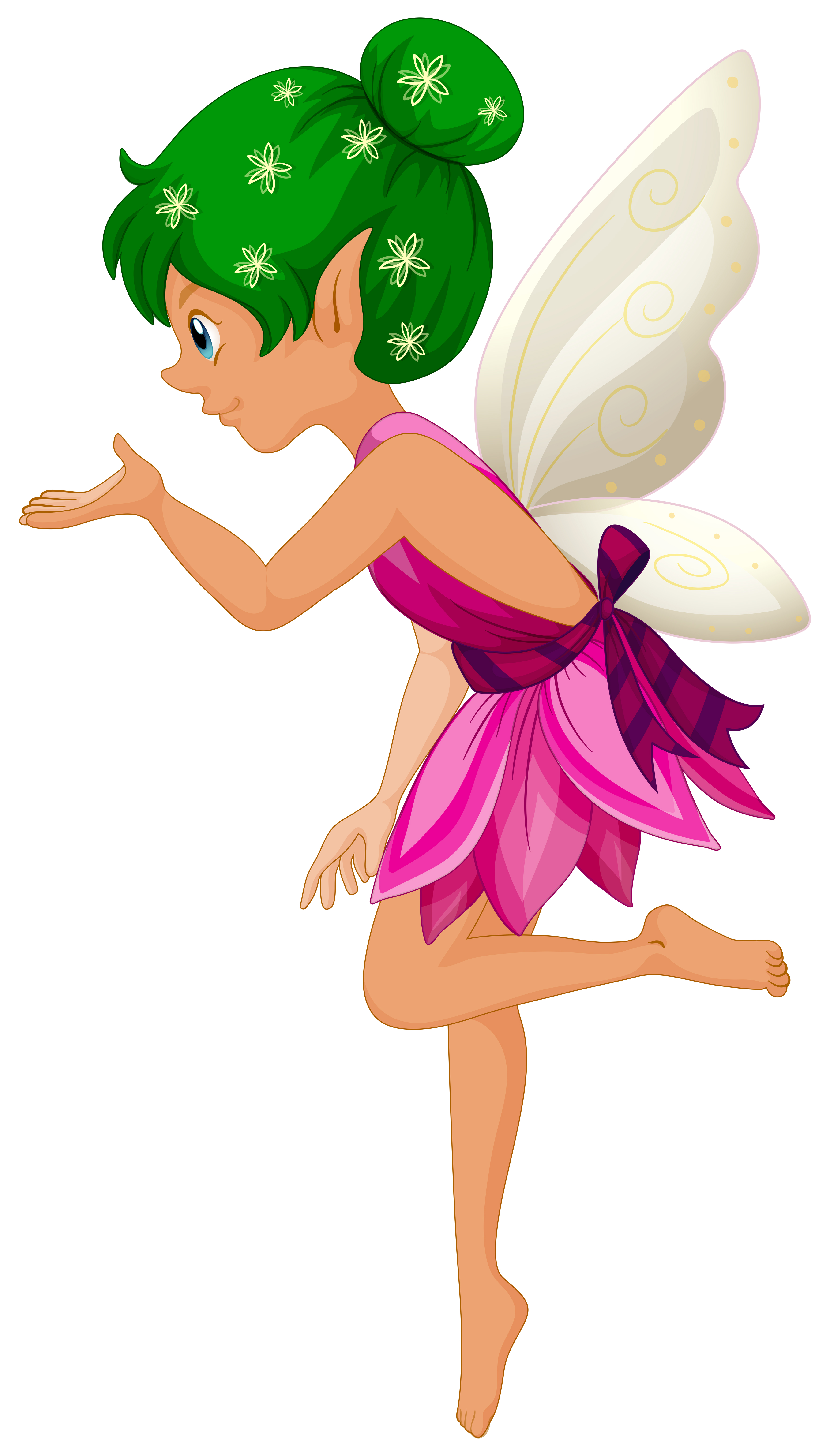 Cute fairy in purple dress with white wings 559599 Vector Art at Vecteezy