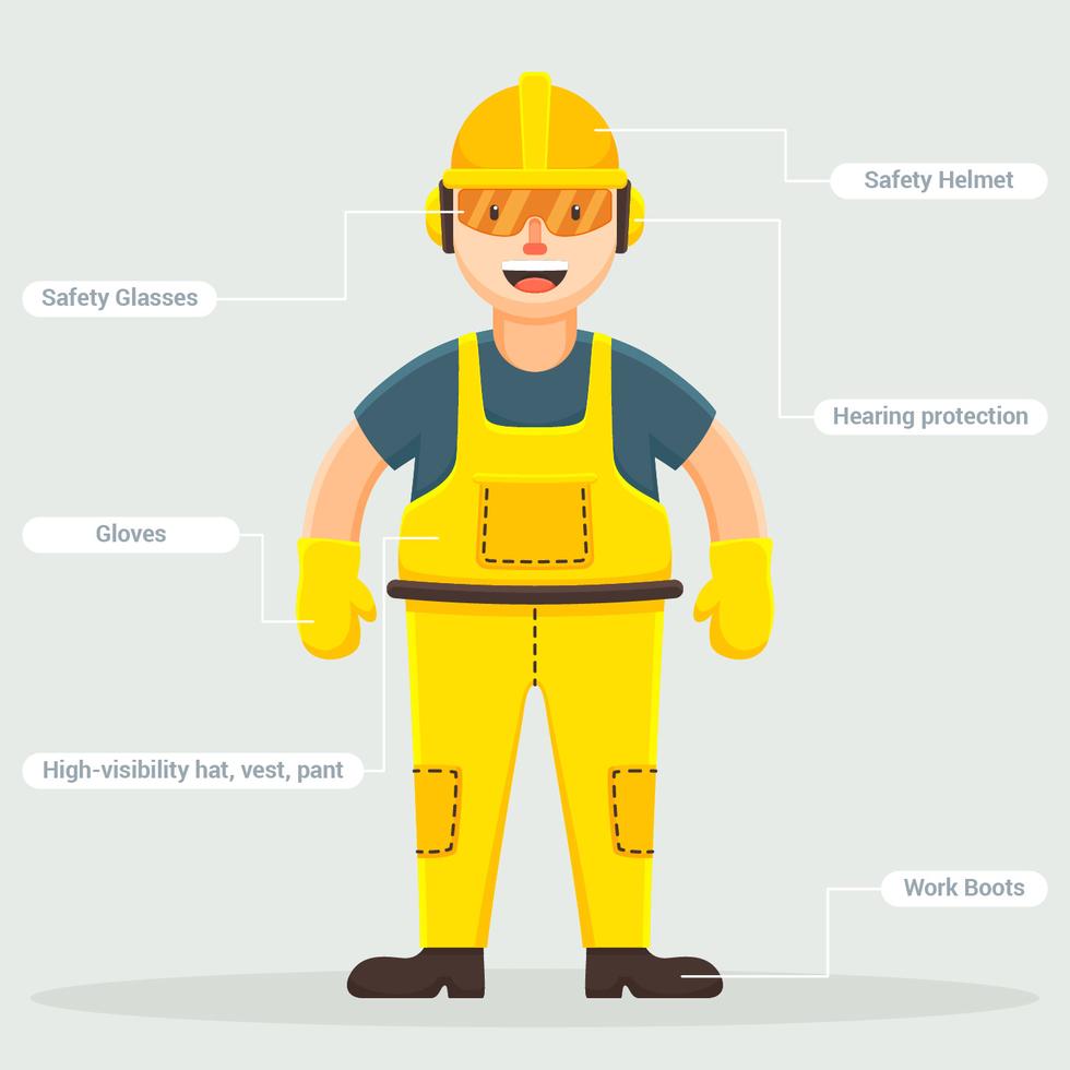 personal protective equipment 559739 Vector Art at Vecteezy