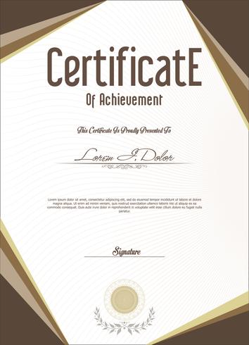 Certificate vector