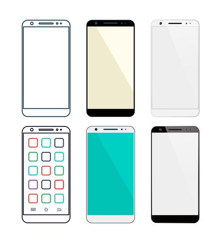 Smartphone vector