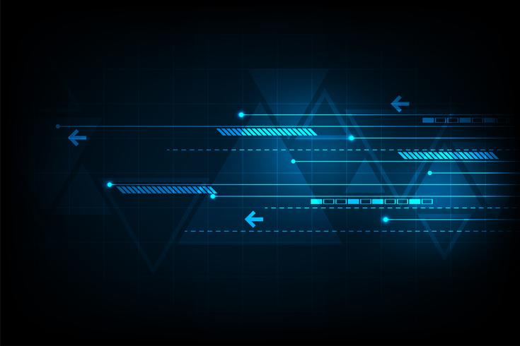 Vector background representing digital movement.