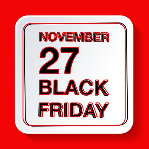 Black friday sale vector