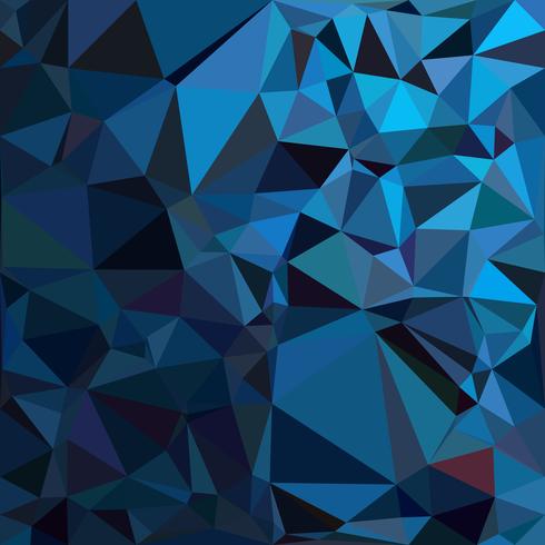 Fondo azul mosaico poligonal, plantillas de diseño creativo vector