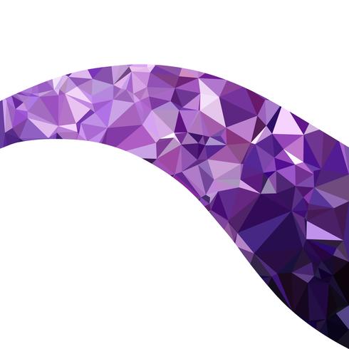 Purple Polygonal Mosaic Background, Creative Design Templates vector