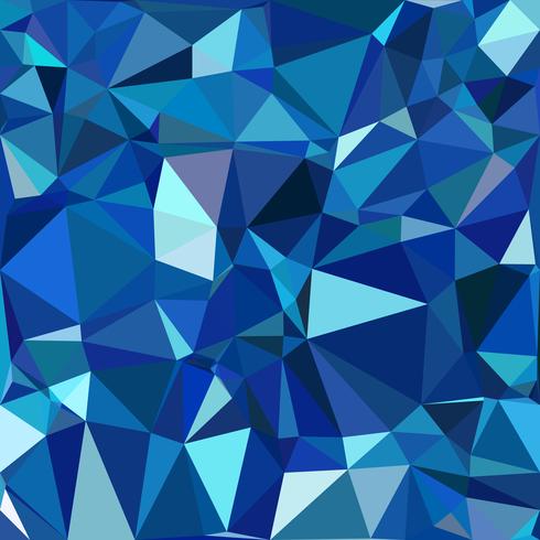 Blue Polygonal Mosaic Background, Creative Design Templates vector