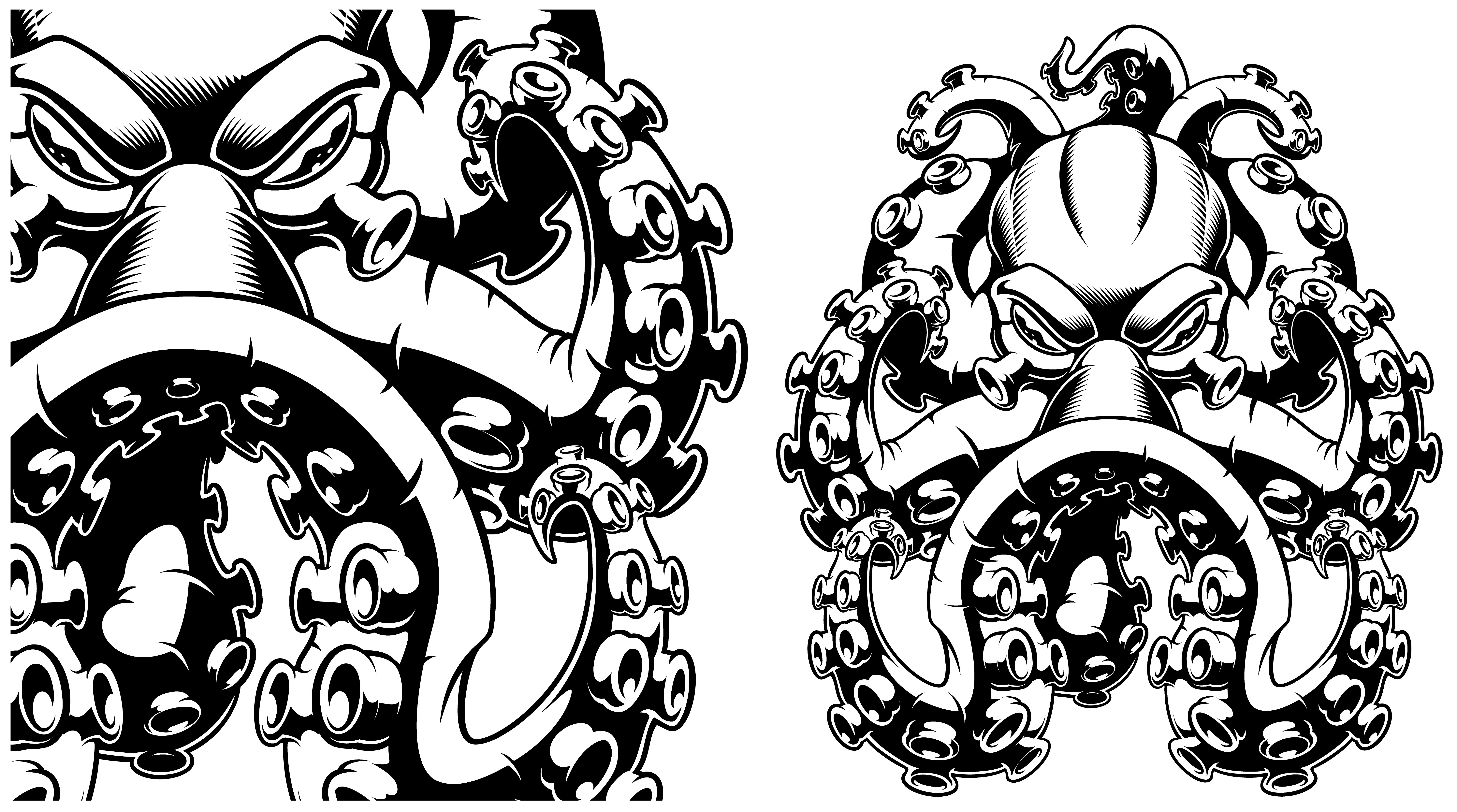 Cool Vector Art Black And White