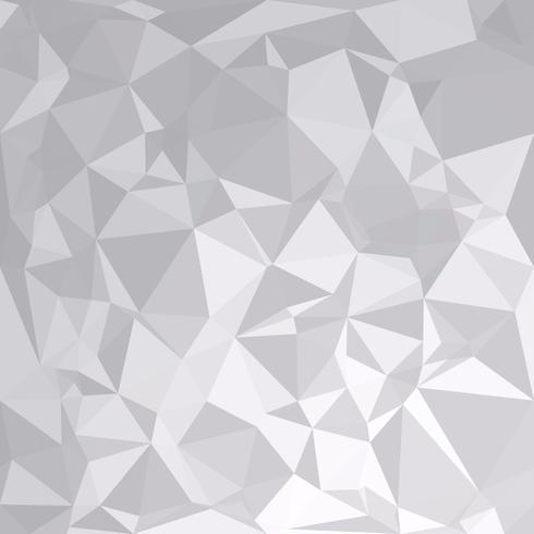 Gray White Polygonal Background, Creative Design Templates vector
