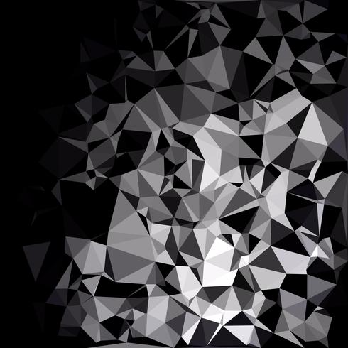 Black Polygonal Mosaic Background, Creative Design Templates vector