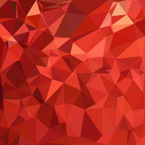 Fondo de mosaico poligonal rojo, plantillas de diseño creativo vector