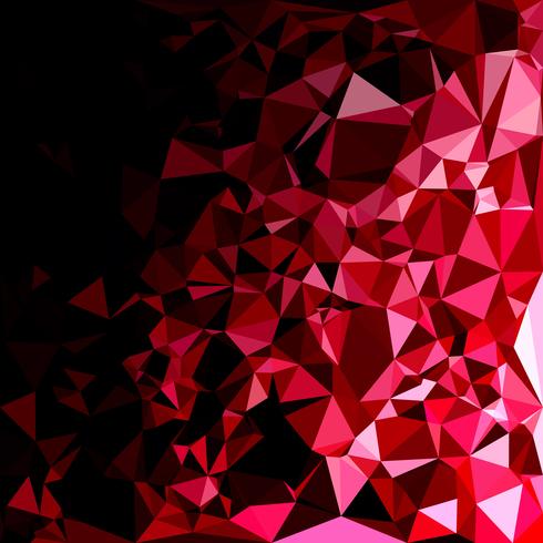 Red Polygonal Mosaic Background, Creative Design Templates vector