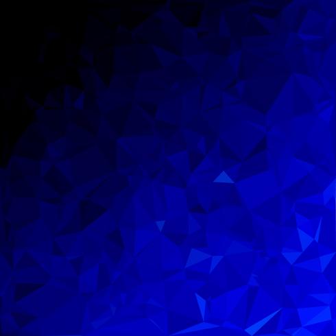 Blue Polygonal Mosaic Background, Creative Design Templates vector