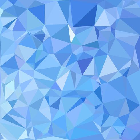 Fondo azul mosaico poligonal, plantillas de diseño creativo vector