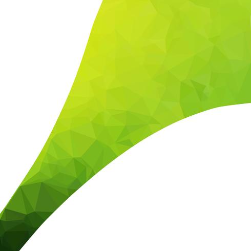 Green Polygonal Mosaic Background, Creative Design Templates vector