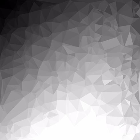 Gray White Polygonal Background, Creative Design Templates vector