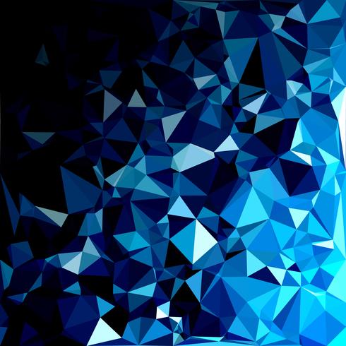 Blue Polygonal Mosaic Background, Creative Design Templates vector