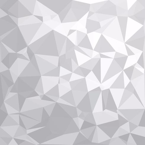 Gray White Polygonal Background, Creative Design Templates vector