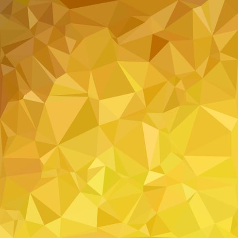 Yellow Polygonal Mosaic Background, Creative Design Templates vector