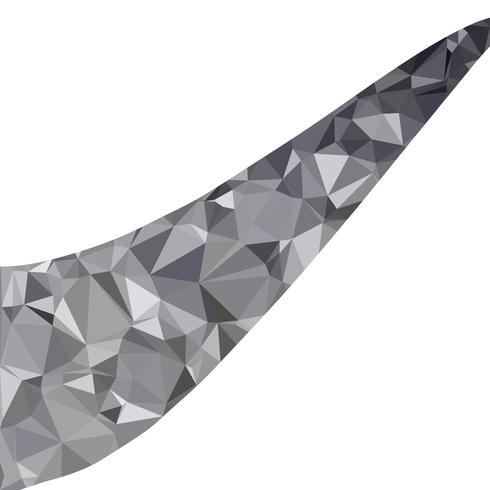 Black Polygonal Mosaic Background, Creative Design Templates vector