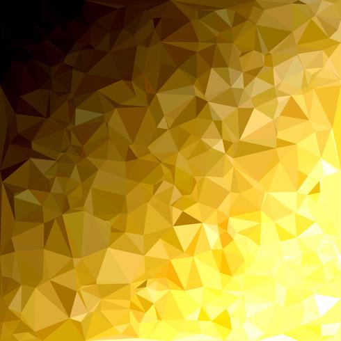 Yellow Polygonal Mosaic Background, Creative Design Templates vector