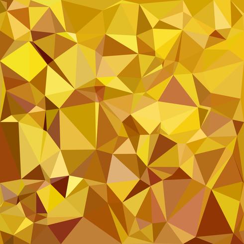 Fondo amarillo mosaico poligonal, plantillas de diseño creativo vector