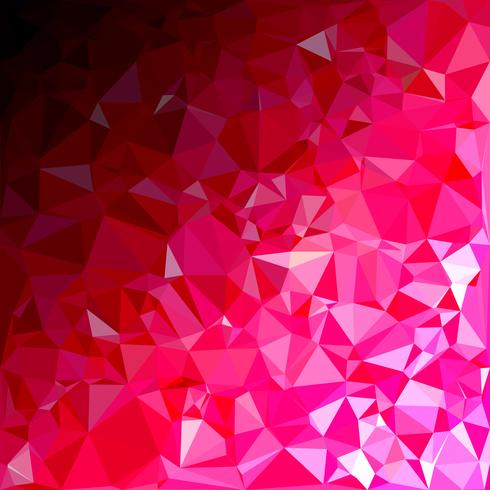 Red Polygonal Mosaic Background, Creative Design Templates vector