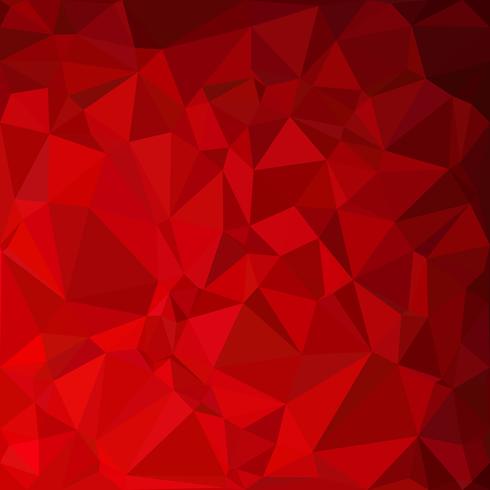 Red Polygonal Mosaic Background, Creative Design Templates vector