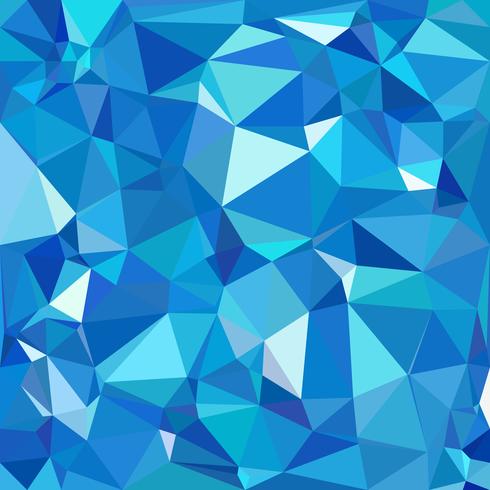 Blue Polygonal Mosaic Background, Creative Design Templates vector