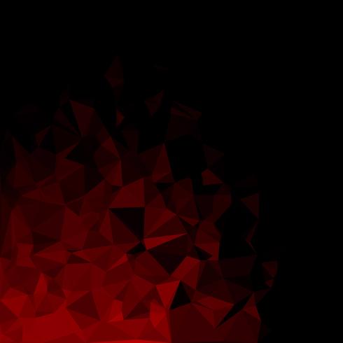 Red Polygonal Mosaic Background, Creative Design Templates vector